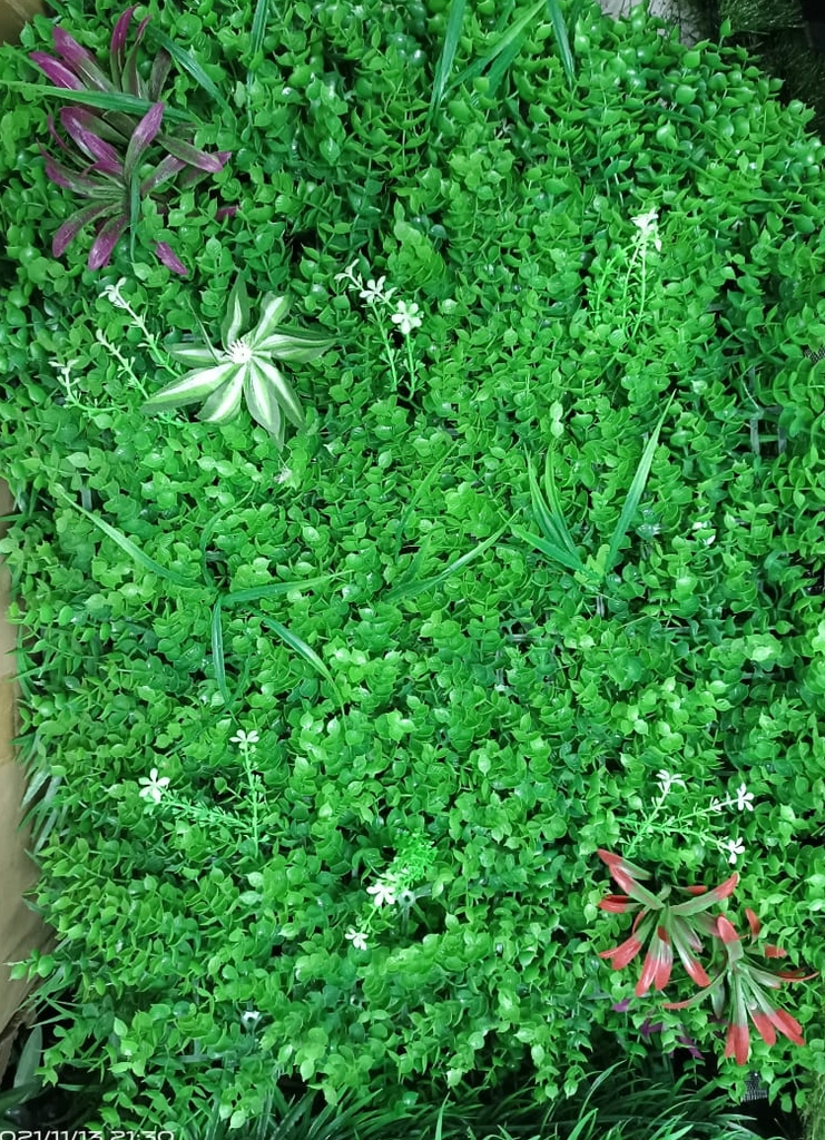 ARTIFICIAL GRASS SHEET EUCLYPTUS FLOWER