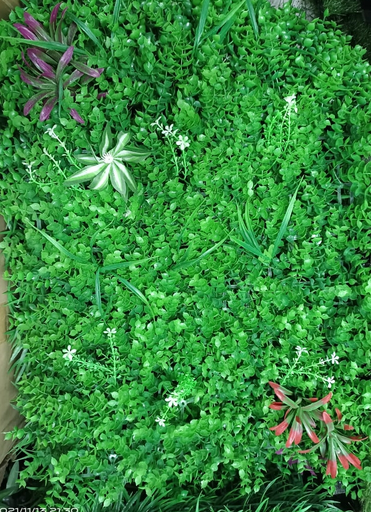 [Y308] ARTIFICIAL GRASS SHEET EUCLYPTUS FLOWER